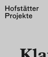 Hofstätter Projekte – Identity, print design