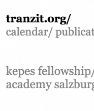 tranzit – Website